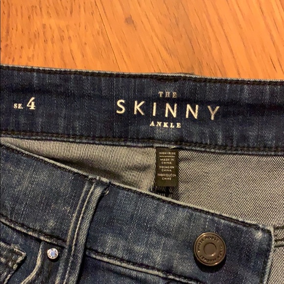 WHBM dark denim jean - Picture 2 of 3